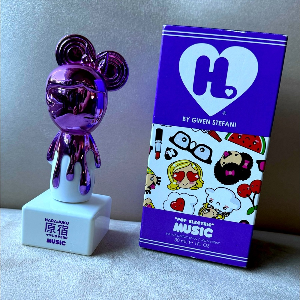 💚💚💚💚 Harajuku Lovers Pop Electric MUSIC in Electric Purple EDP by Gwen
Stefani